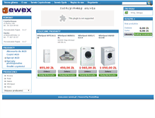 Tablet Screenshot of ewex-serwis.pl